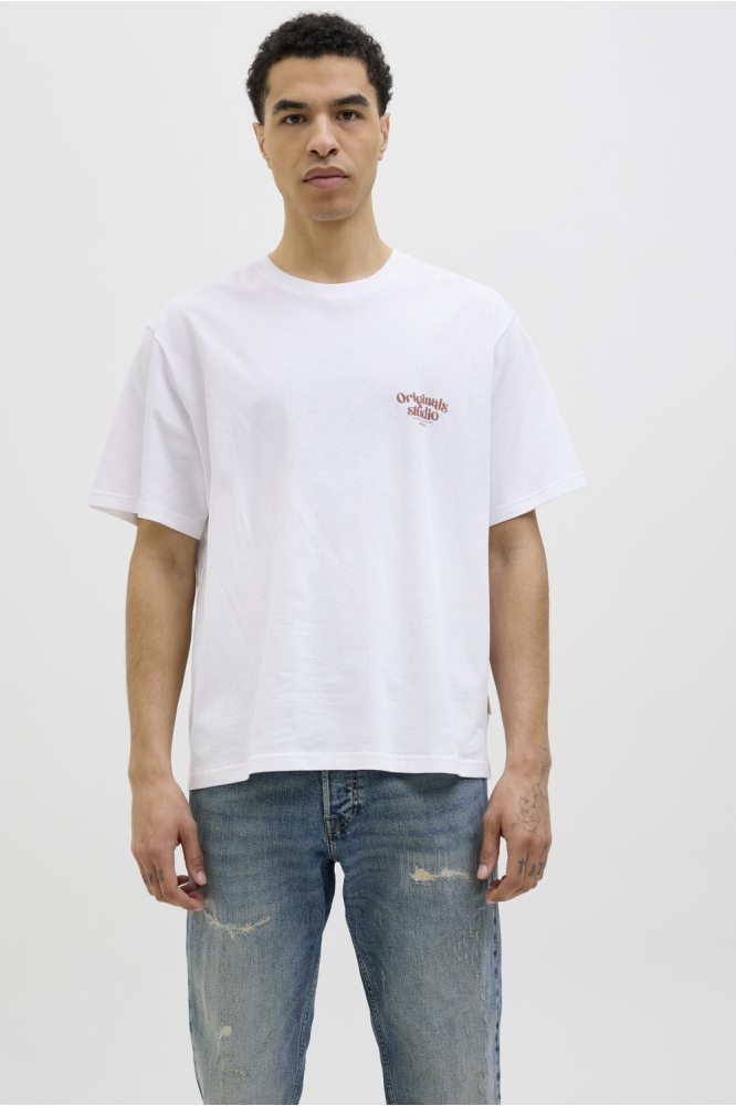 JORACAPULCO TYPE TEE SS CREW NECK 12277559 BRIGHT WHITE